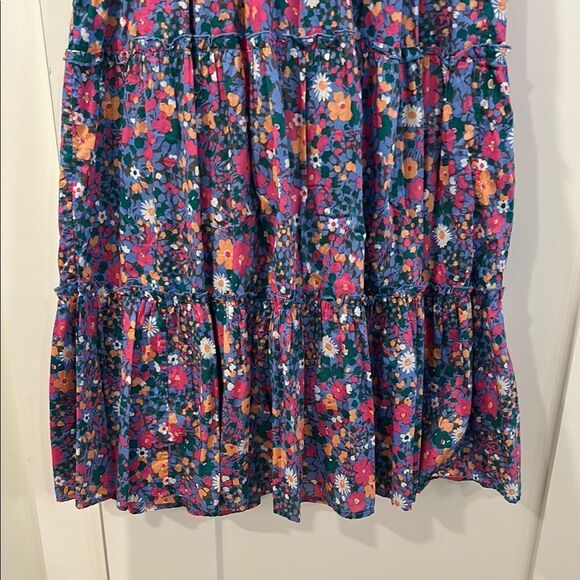 Rails Floral Print Long Dress, Size Large - Picture 4 of 9